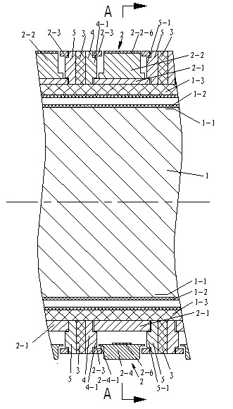 Winding shaft