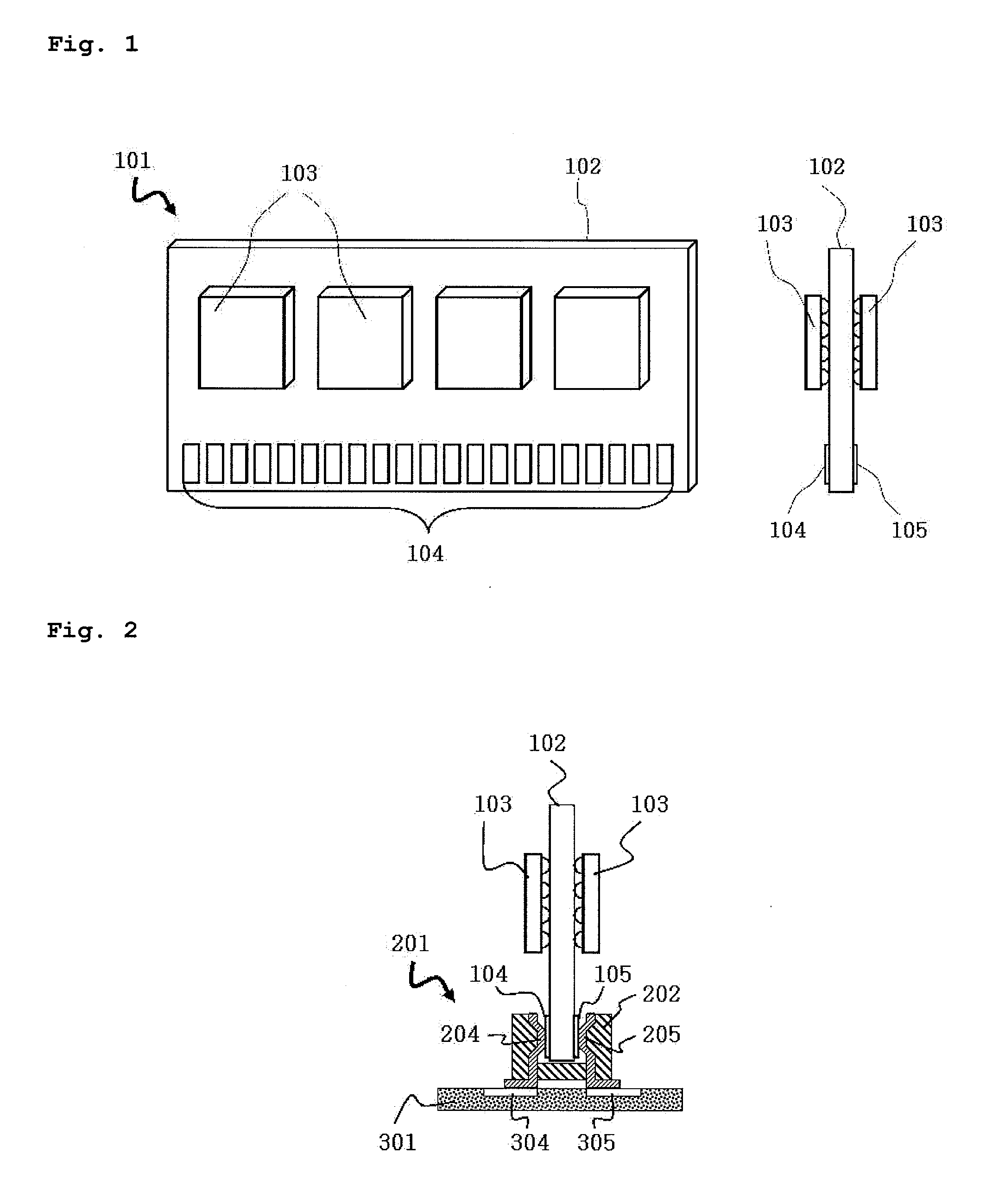 Semiconductor memory module and electronic component socket for coupling with the same