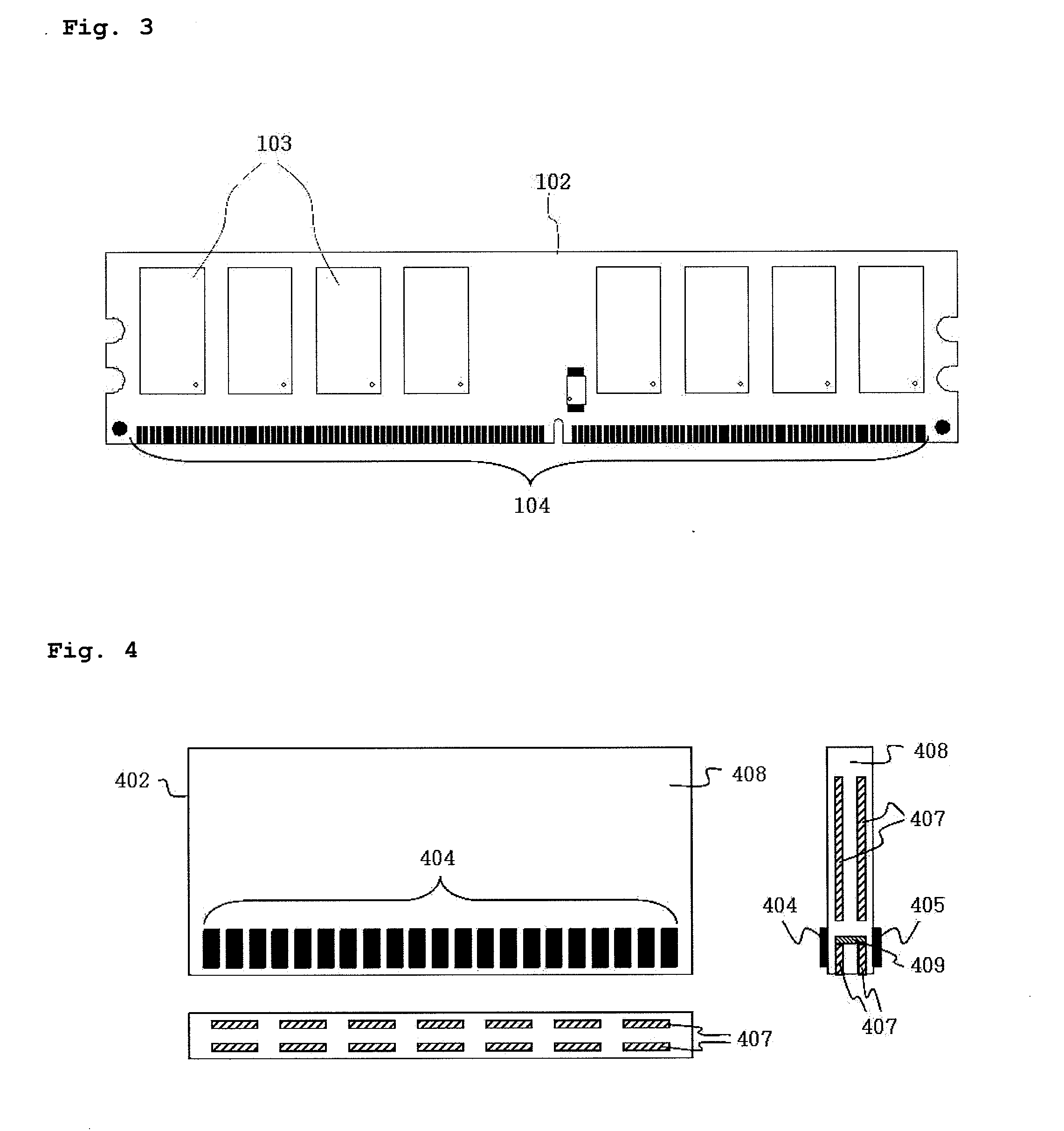 Semiconductor memory module and electronic component socket for coupling with the same