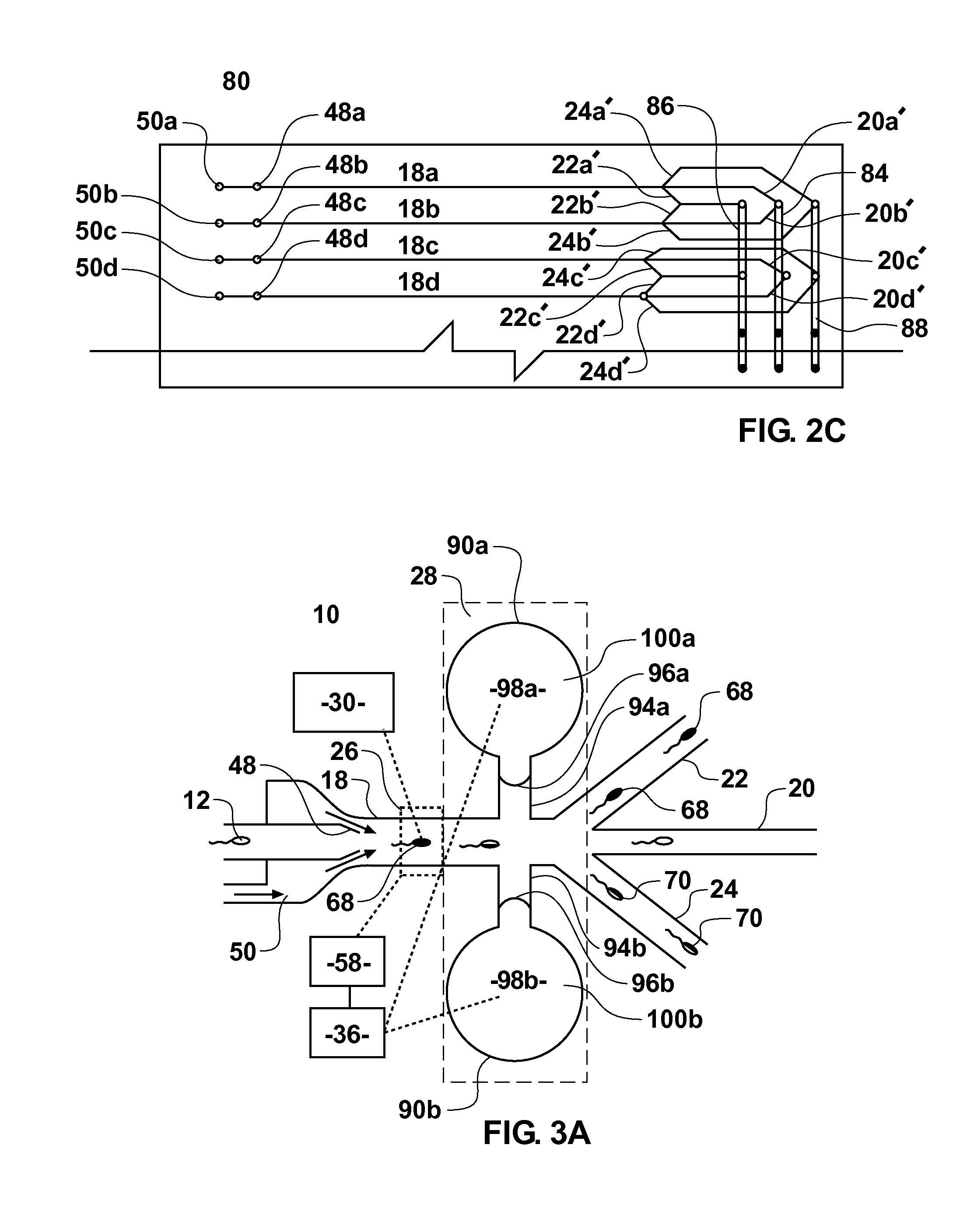 Device for high throughput sperm sorting