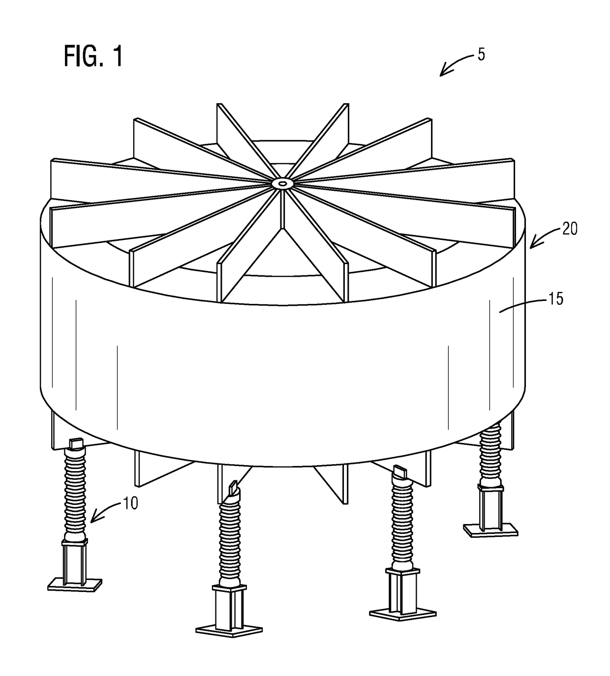 Noise Attenuating Barrier for Air-Core Dry-Type Reactor