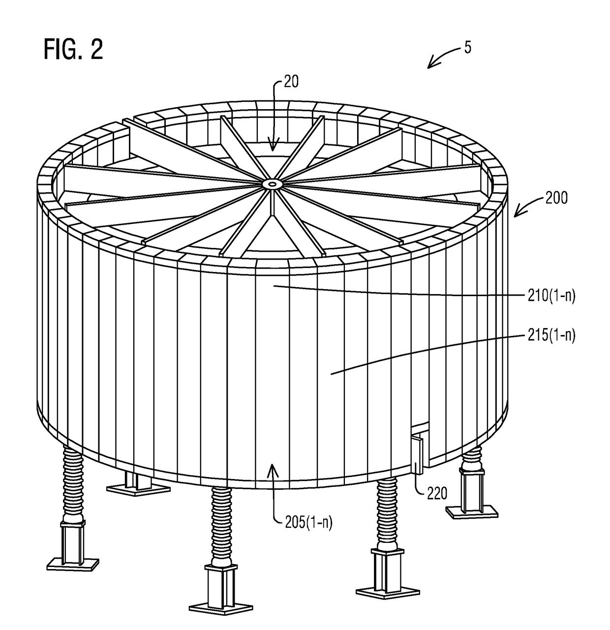 Noise Attenuating Barrier for Air-Core Dry-Type Reactor