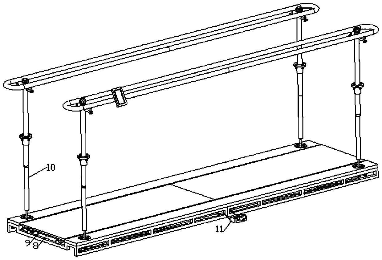 Intelligent training parallel bar