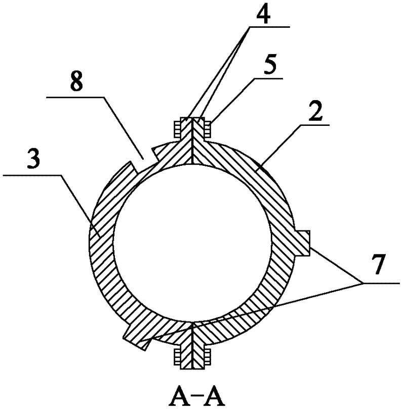 Method for inhibiting vortex-induced vibration of marine riser