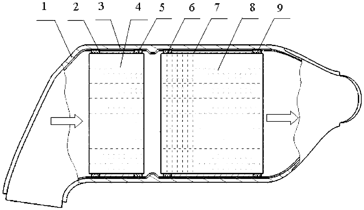 Automobile exhaust catalyst and prepared catalytic converter thereof