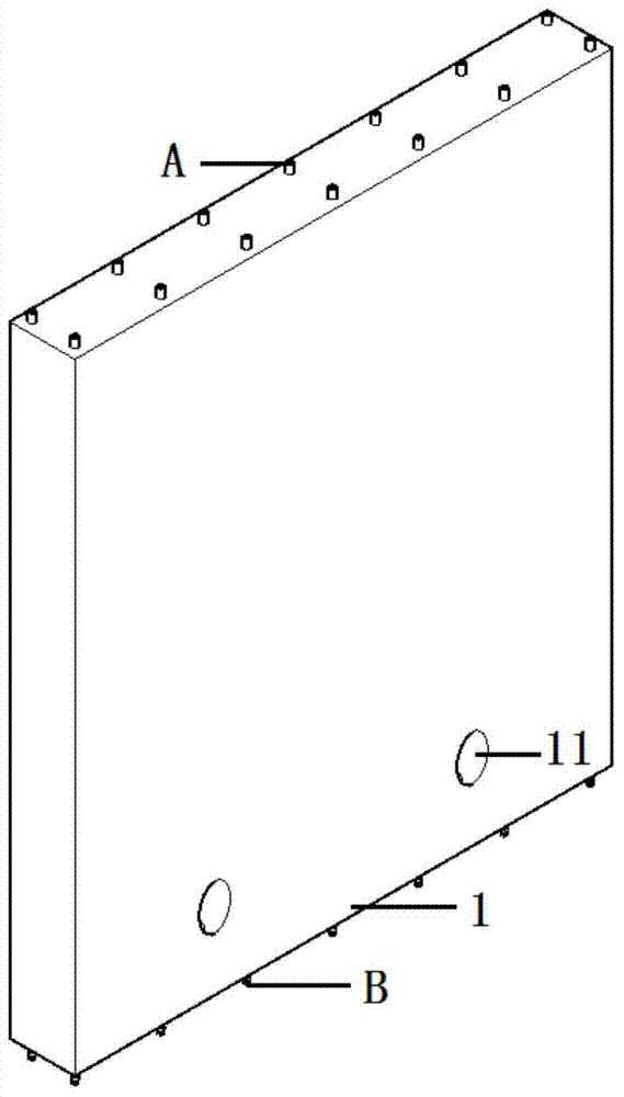 Precast concrete component and assembly concrete component connected with pier head locking anchor grouting straight sleeve and production method thereof