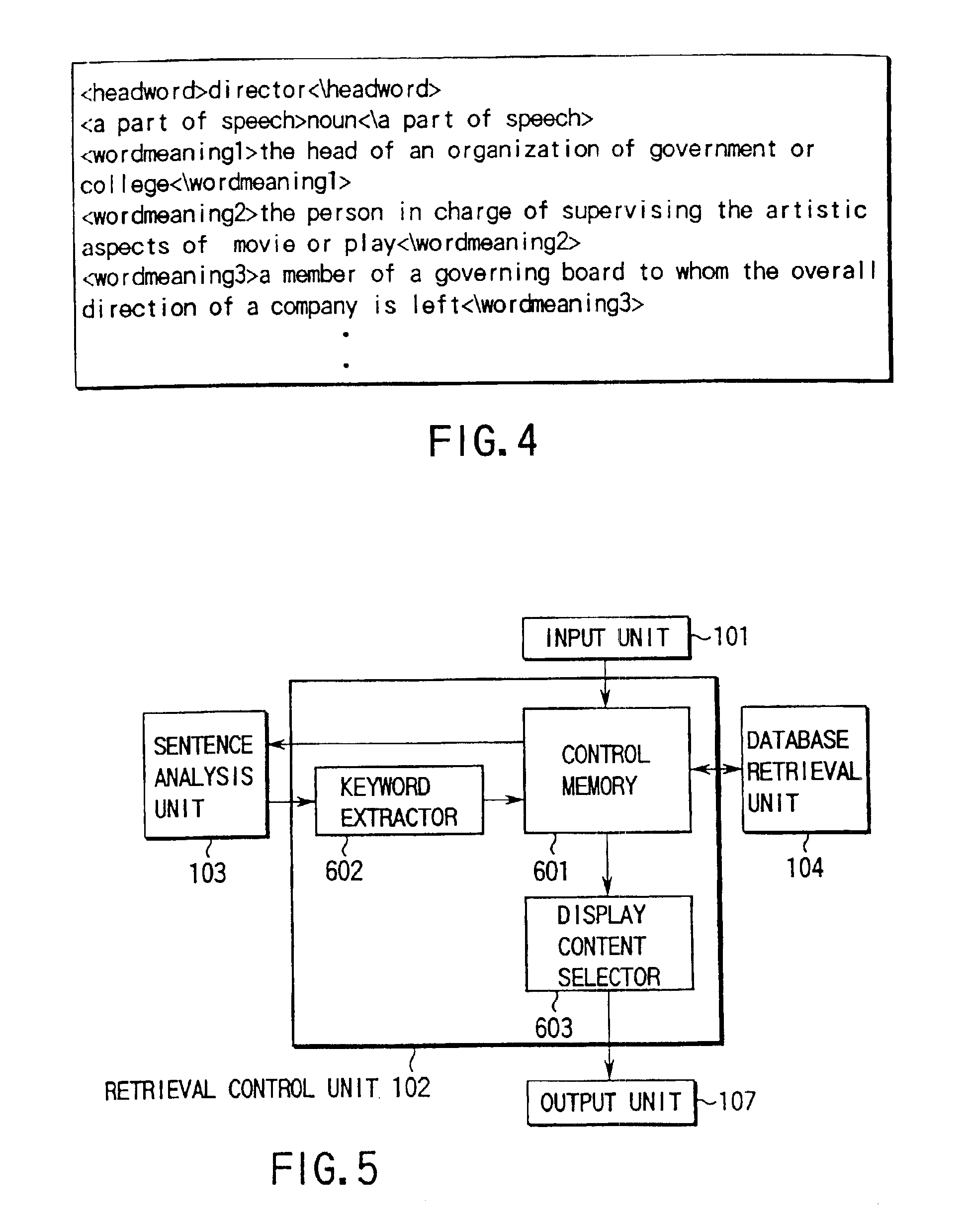 Information retrieval apparatus and information retrieval method