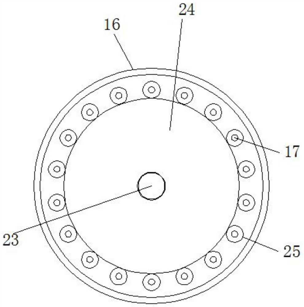 Rotary drying device for preserved meat processing