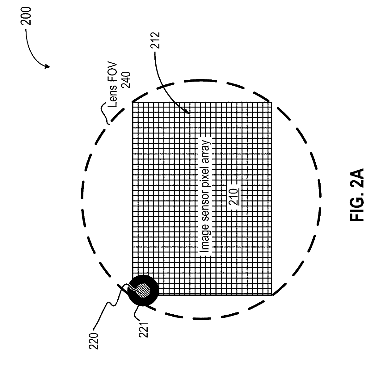 Differential pixel circuit and method of computer vision applications