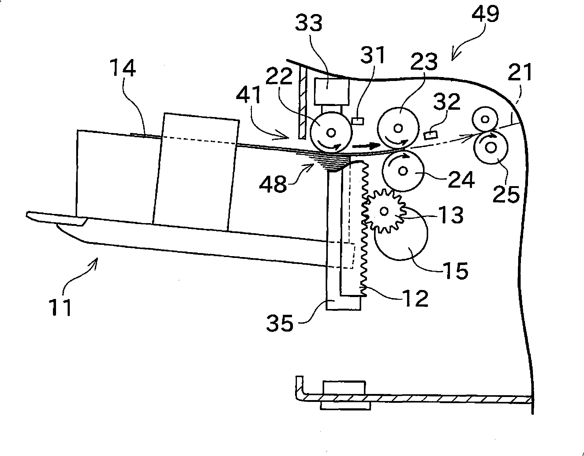 Image reading apparatus and image scanning apparatus