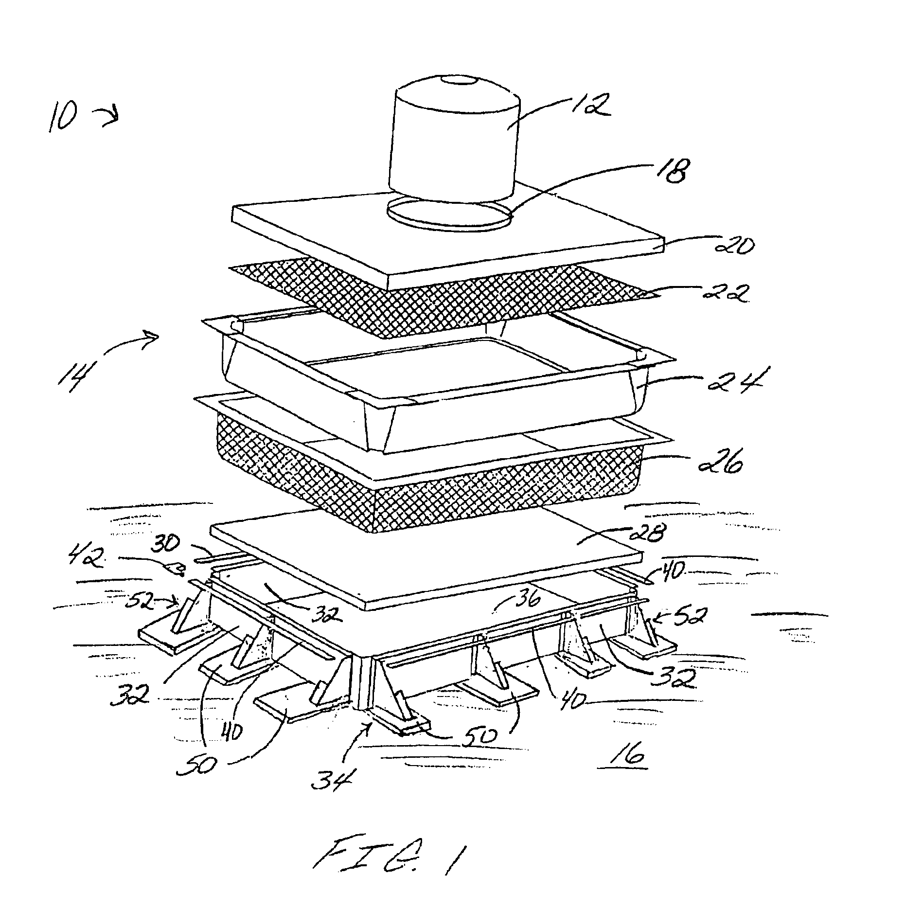 Zero ground disturbance system