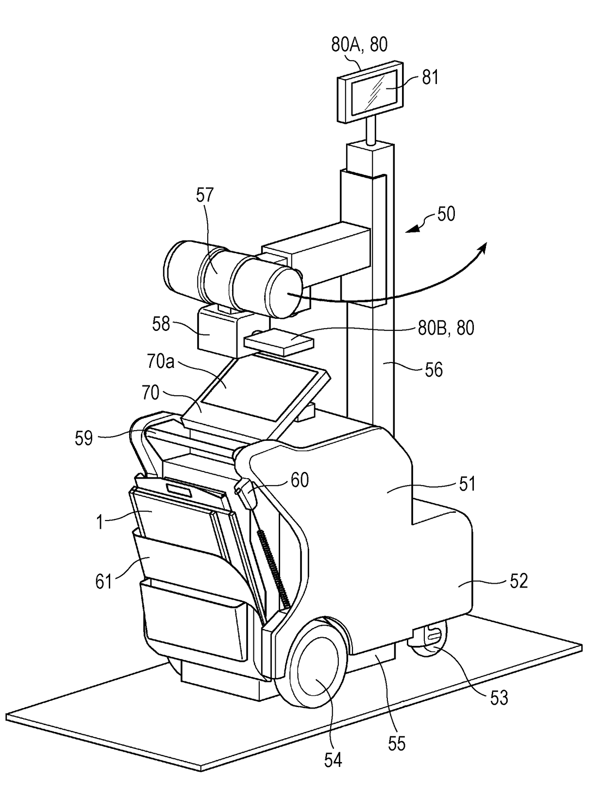 Radiation image photographing system