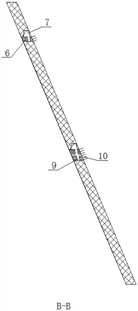 Section-combined and stope-combined non-top-pillar downward cemented filling mining method