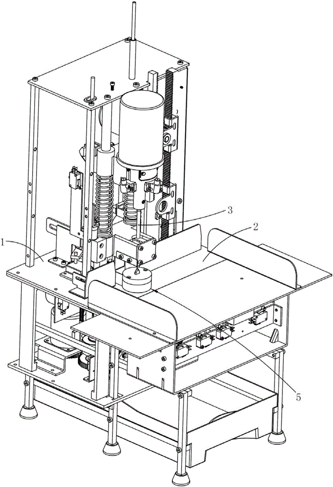 Drilling and rivet-pressing binder with automatic knife sharpening function