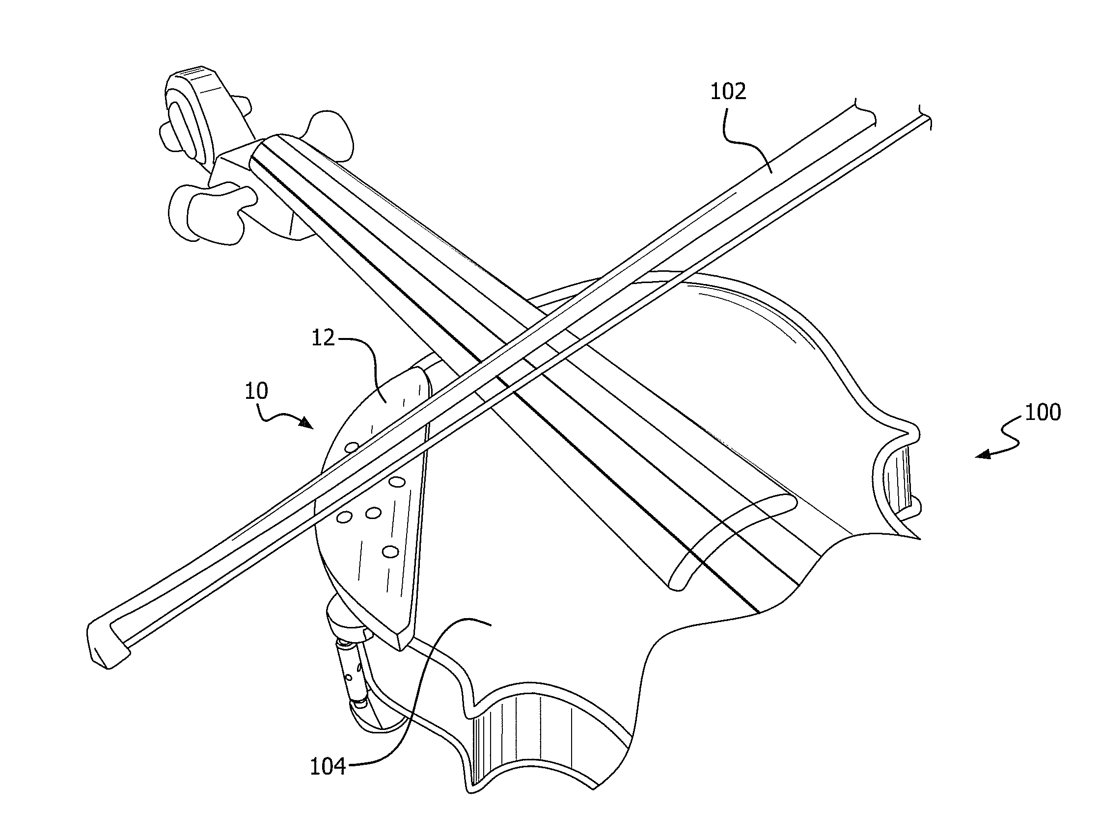 Percussive block for musical instruments