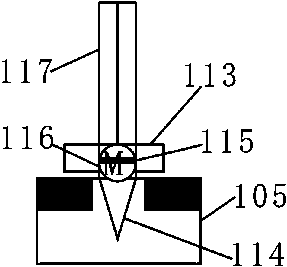 3D printing precision monitoring device based on laser detection