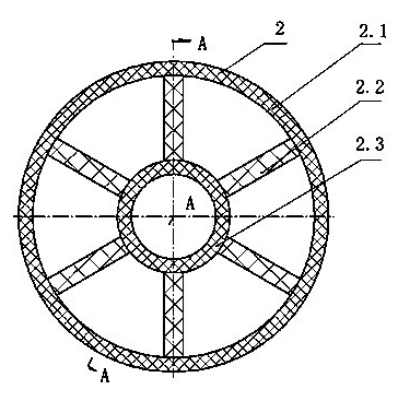 Superconducting motor with torque tubes