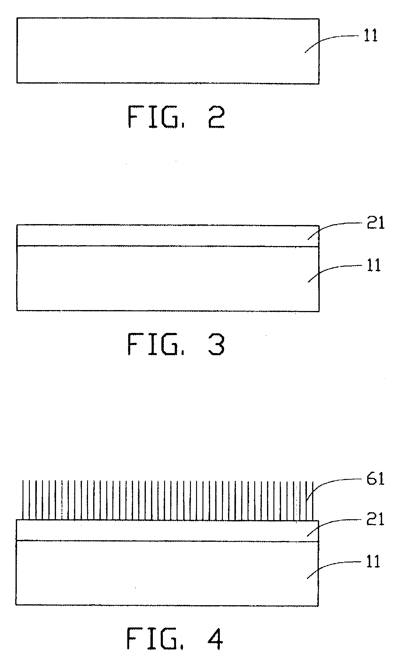 Carbon nanotube array and method for forming same