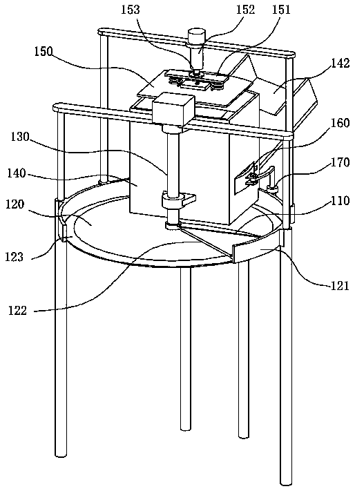 Traditional Chinese medicine raw material slicing device