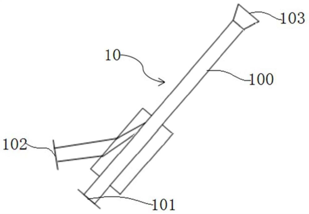 Nozzle device, catalytic cracking system and nozzle dredging method