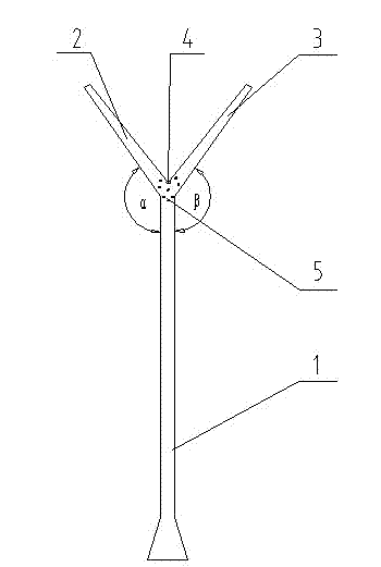 External drainage tube of hilar stent