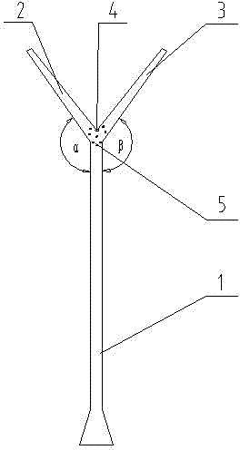 External drainage tube of hilar stent