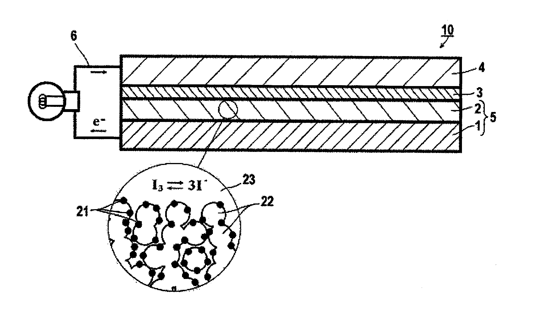 Dye, photoelectric conversion element using the same, photoelectrochemical cell, and method of producing dye