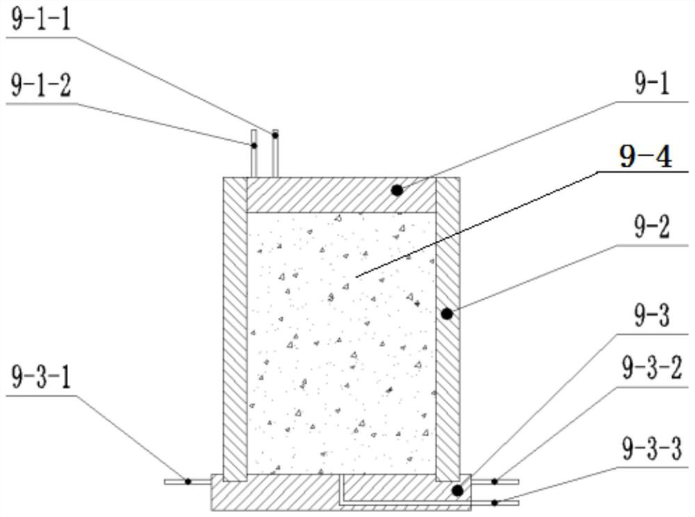 Servo type soil frost heaving and thaw collapse test device and test method thereof