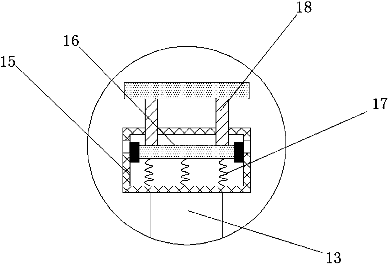 Novel air inlet and exhaust device of water supply flow-stabilizing tank