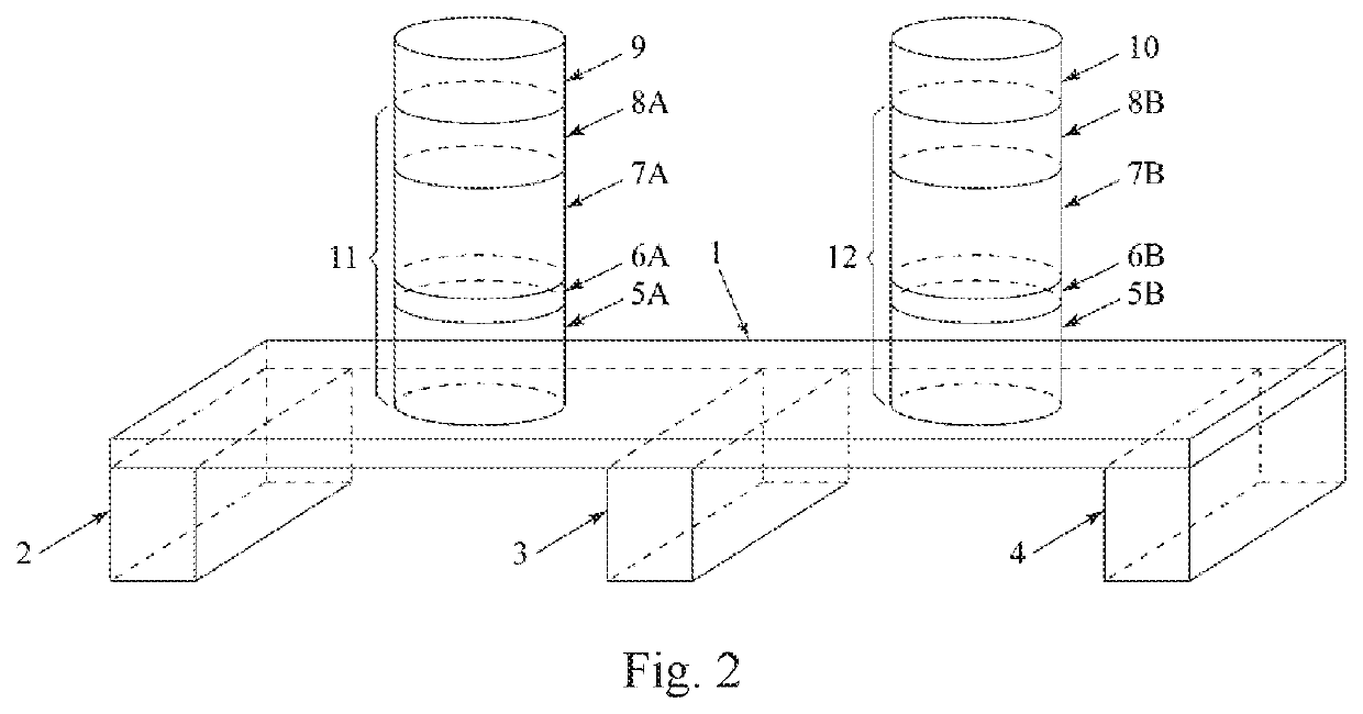 Complementary magnetic memory cell