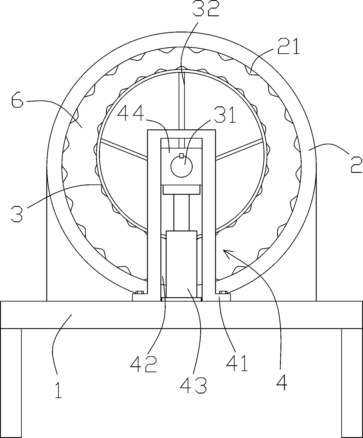 Tea rolling device