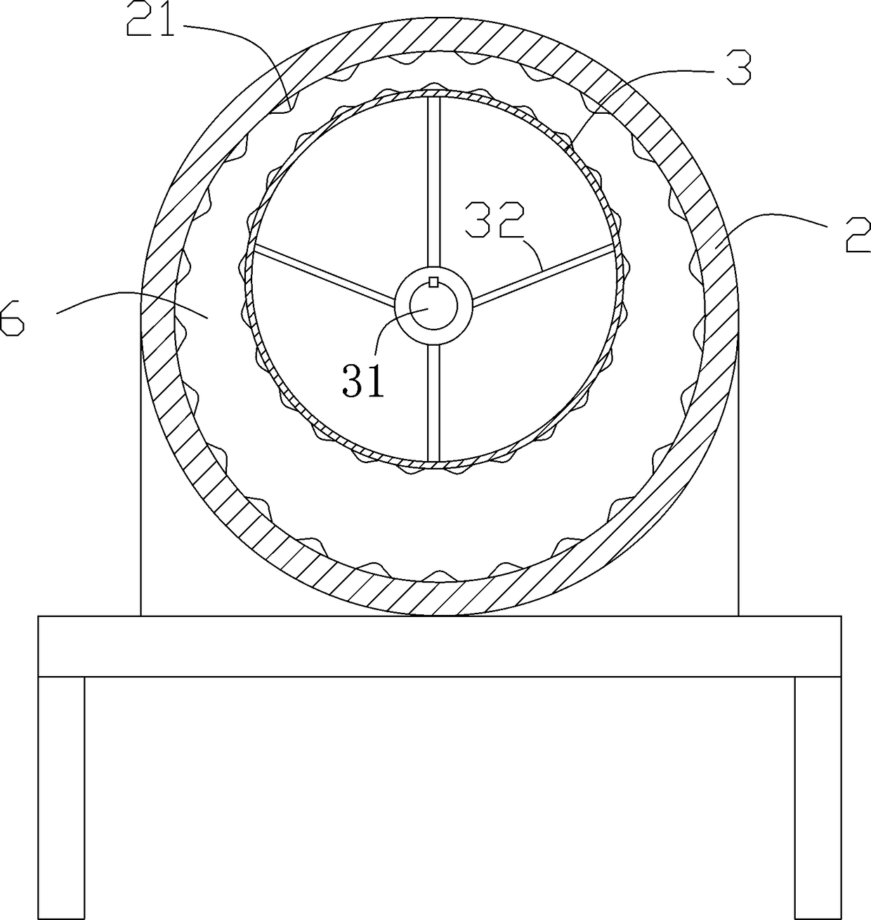 Tea rolling device