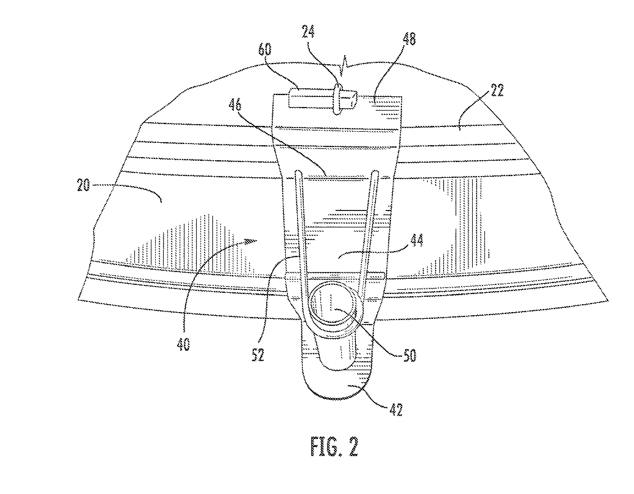 Mountable table for the rear of a vehicle