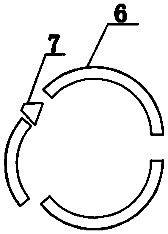 Small-diameter observation well set-shaped steel formwork pouring construction method