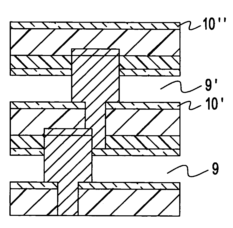 Line level air gaps