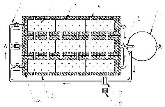 Device for purifying aquaculture waste water