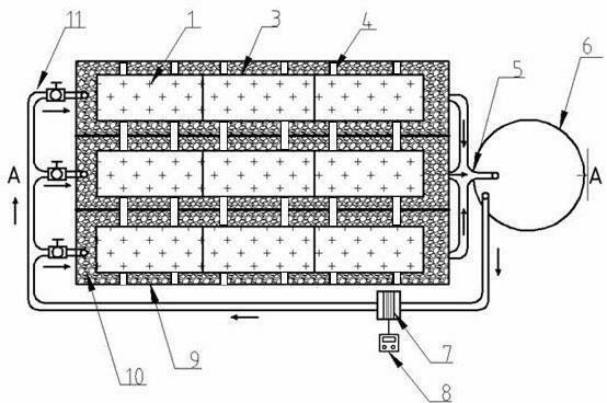 Device for purifying aquaculture waste water