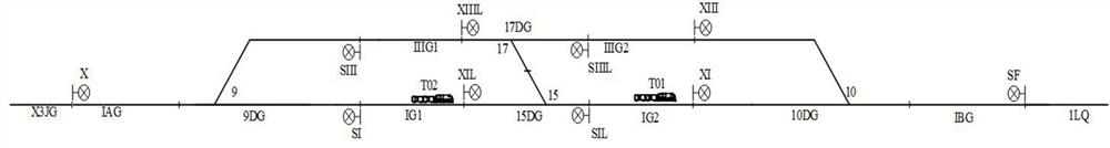 Group train pick-up method and system and group computer interlock