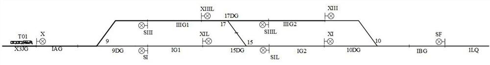 Group train pick-up method and system and group computer interlock