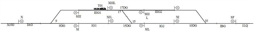 Group train pick-up method and system and group computer interlock