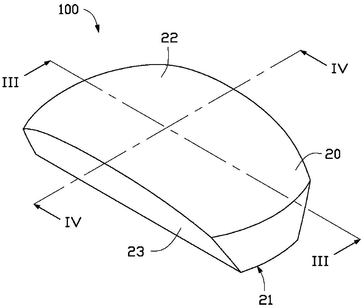 Optical lens and light source module provided with same