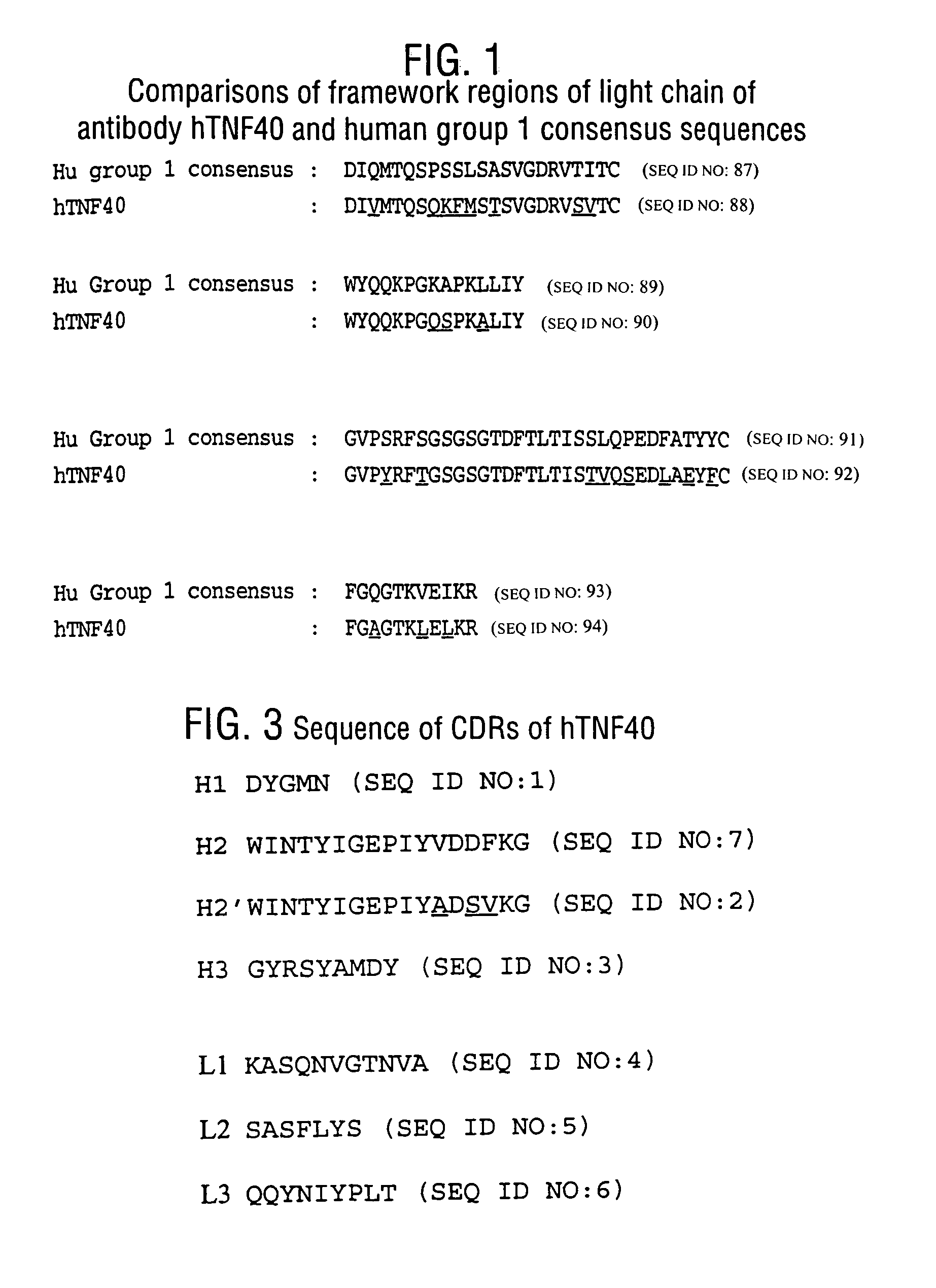 Production of humanised antibodies to TNFalpha