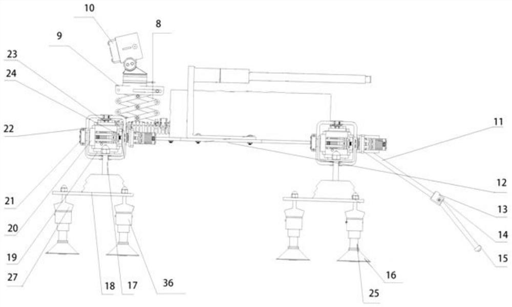 A gecko-like bridge exploration robot and its bridge exploration method