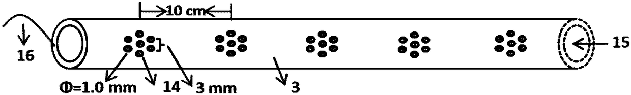 Strengthening remediation method and device for bioreactor