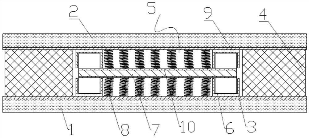 Production process of honeycomb plate for household appliance packaging