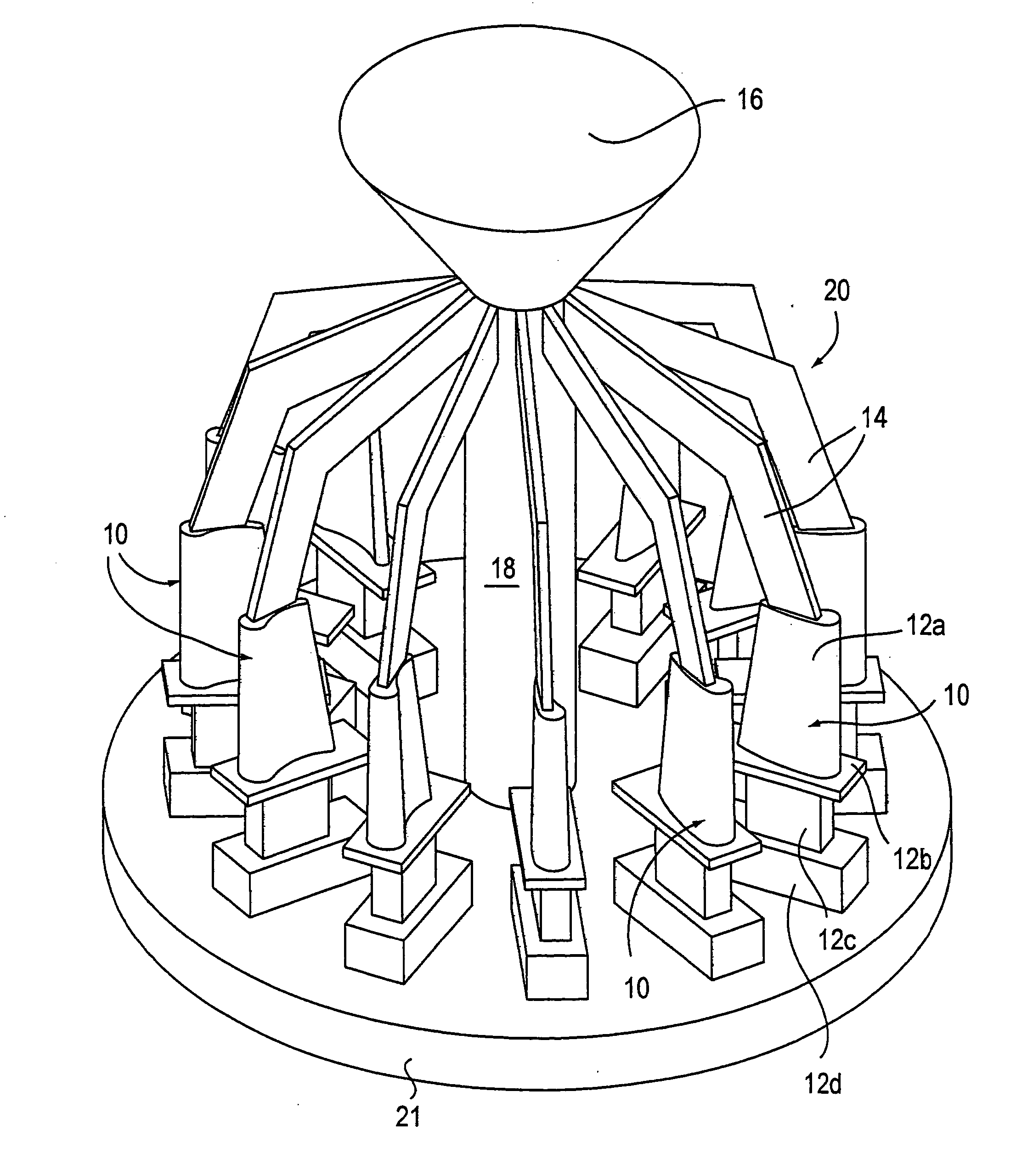 Fugitive pattern for casting