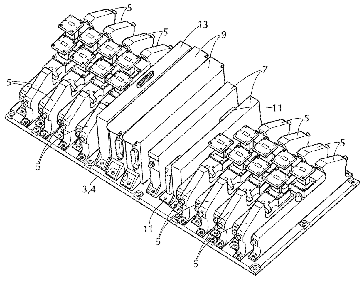 Method and system for satellite using multifunctional motherboard