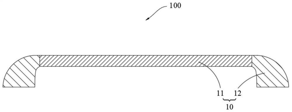 Shell assembly and preparation method thereof and electronic equipment