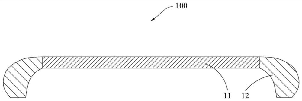 Shell assembly and preparation method thereof and electronic equipment