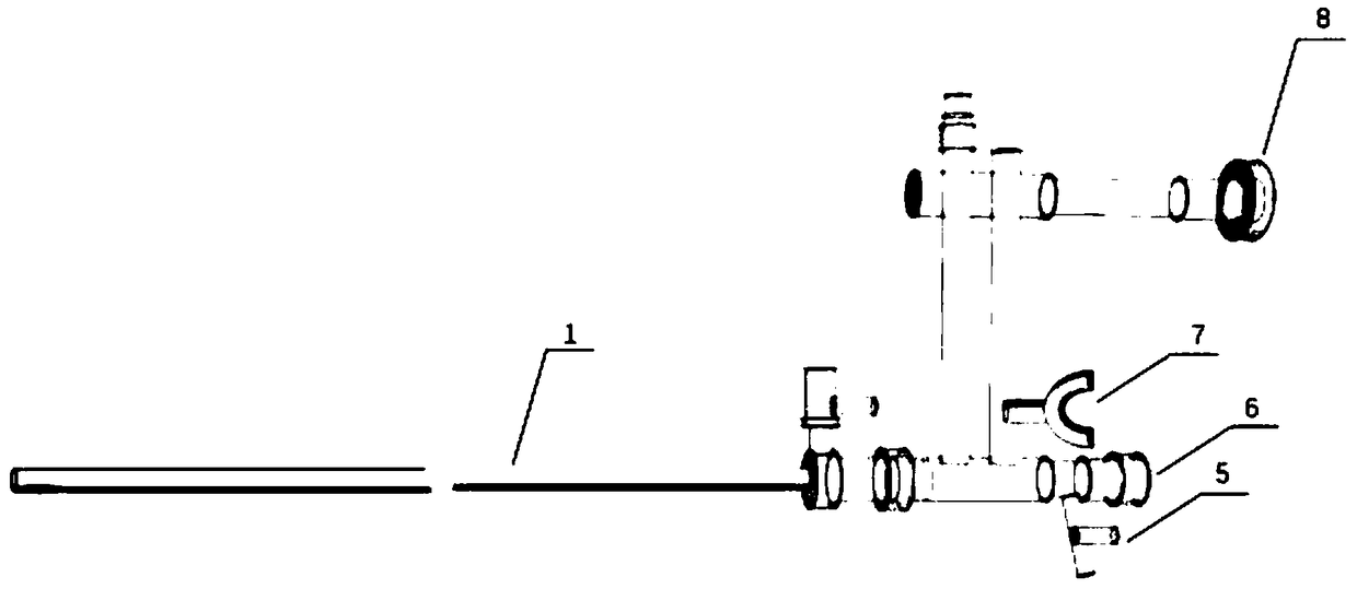 Percutaneous nephroscope with independent curved instrument channel